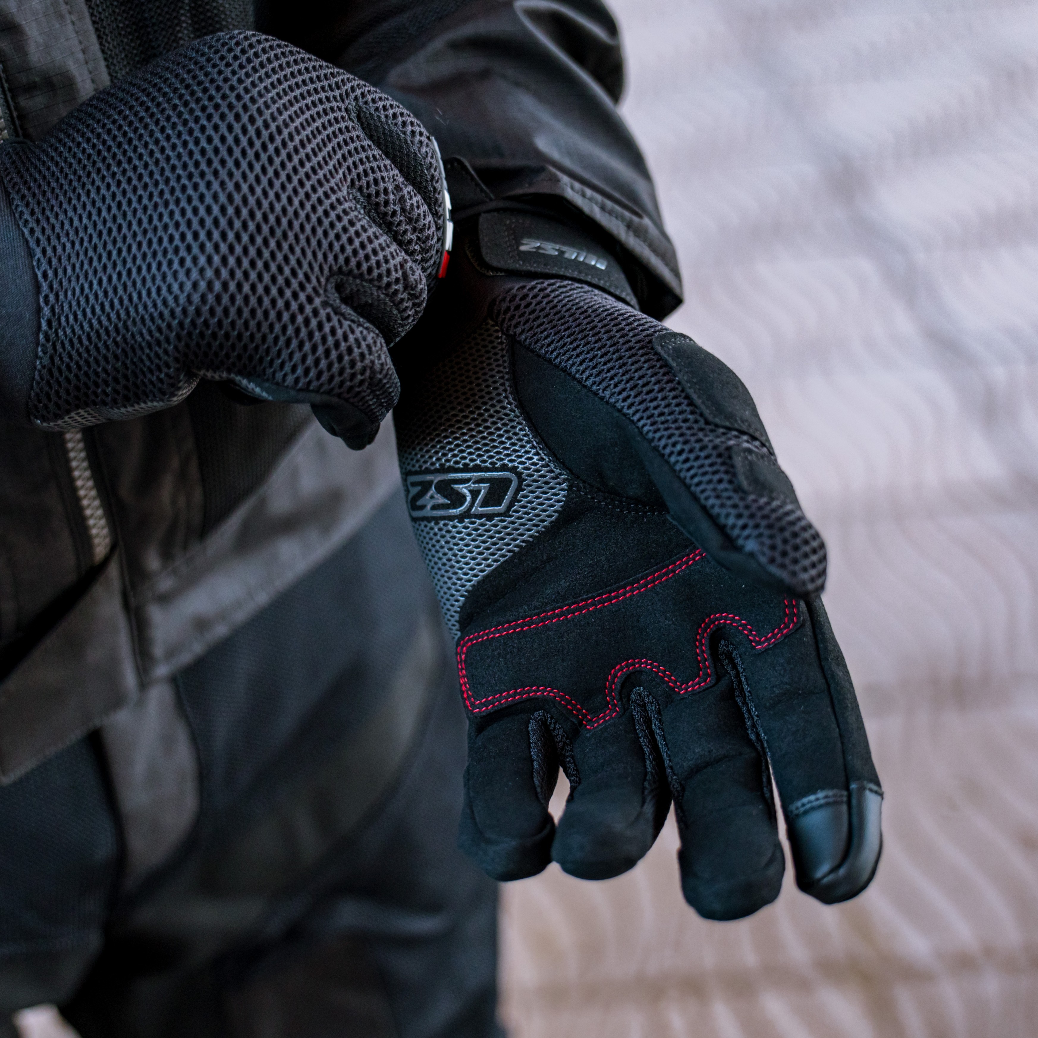 Guante LS2 Cool Hombre Negro